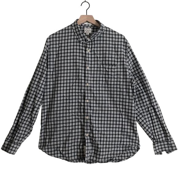 Lucky Brand Men's Slim Fit Plaid Flannel Long Sleeve Casual Button Down Shirt - Picture 1 of 6